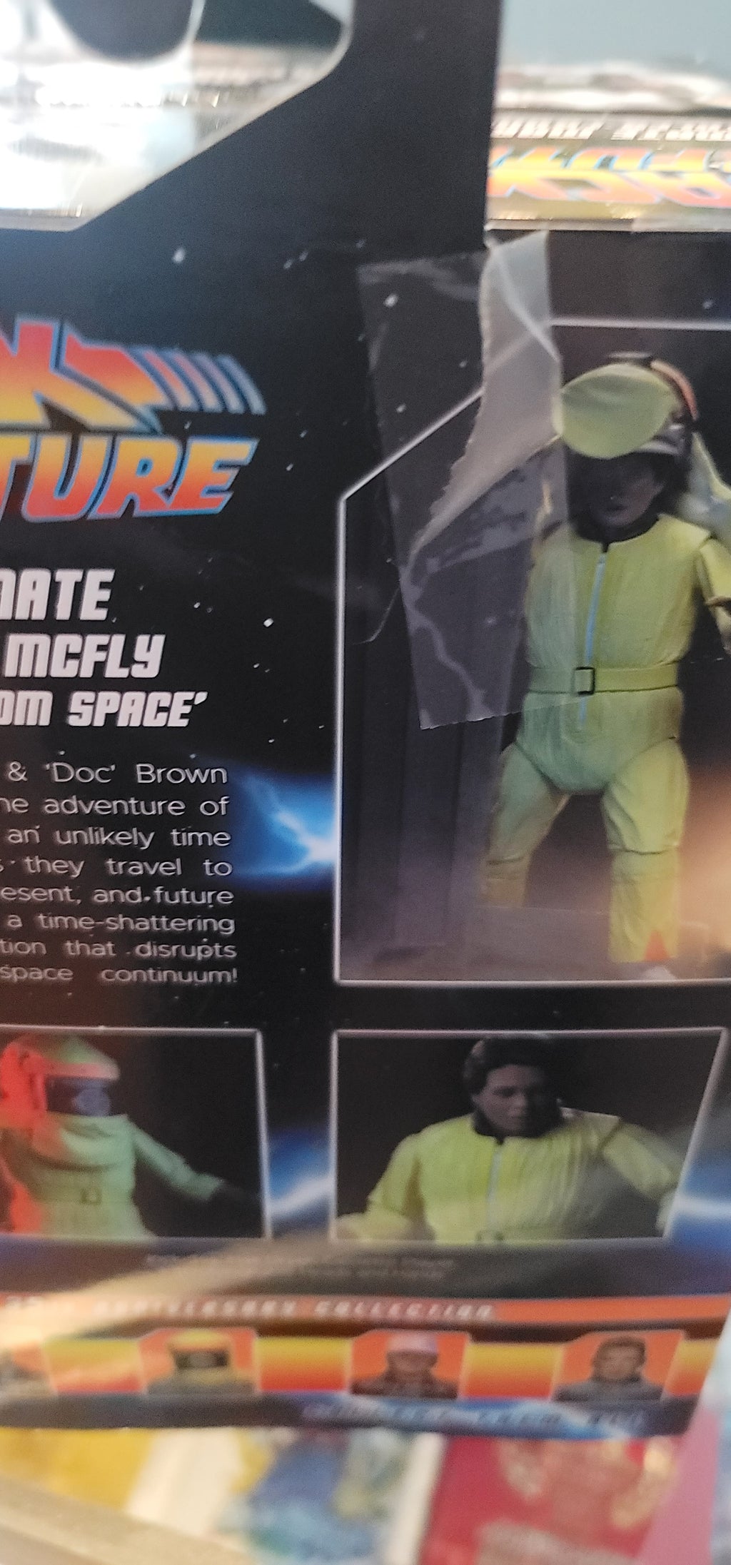 Back to the Future 2 Ultimate Space Marty McFly 7" NECA Tales From Space Figure (Damaged Box)