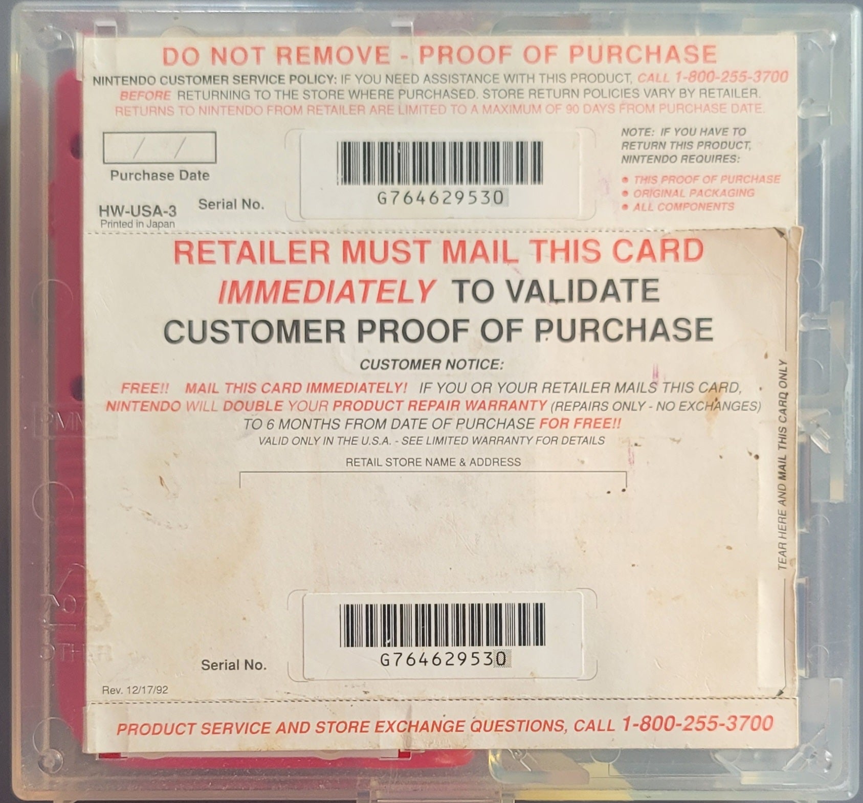 Game Boy Play It Loud! Red