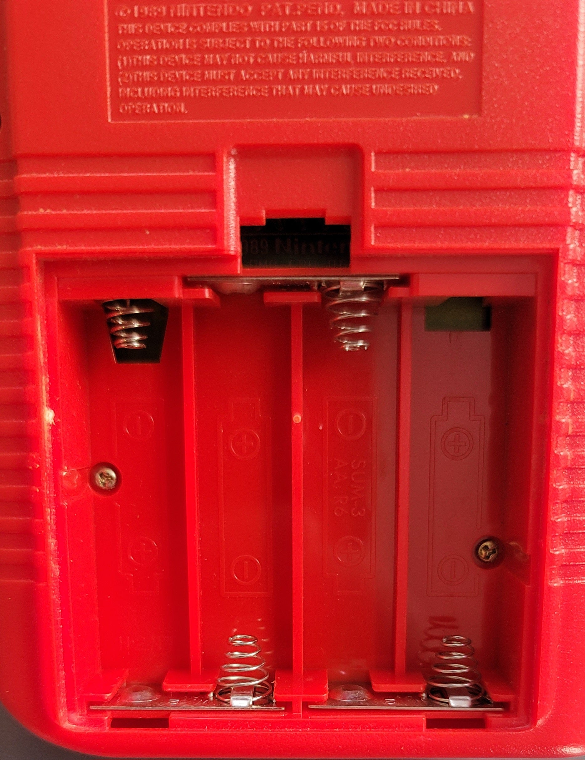 Game Boy Play It Loud! Red