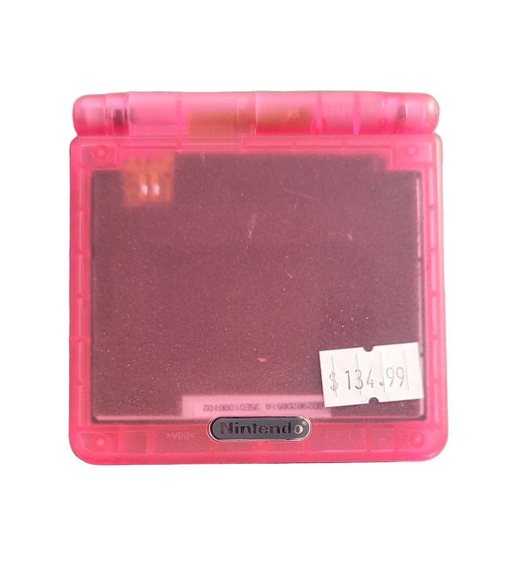 Game Boy Advance SP Crystal Pink