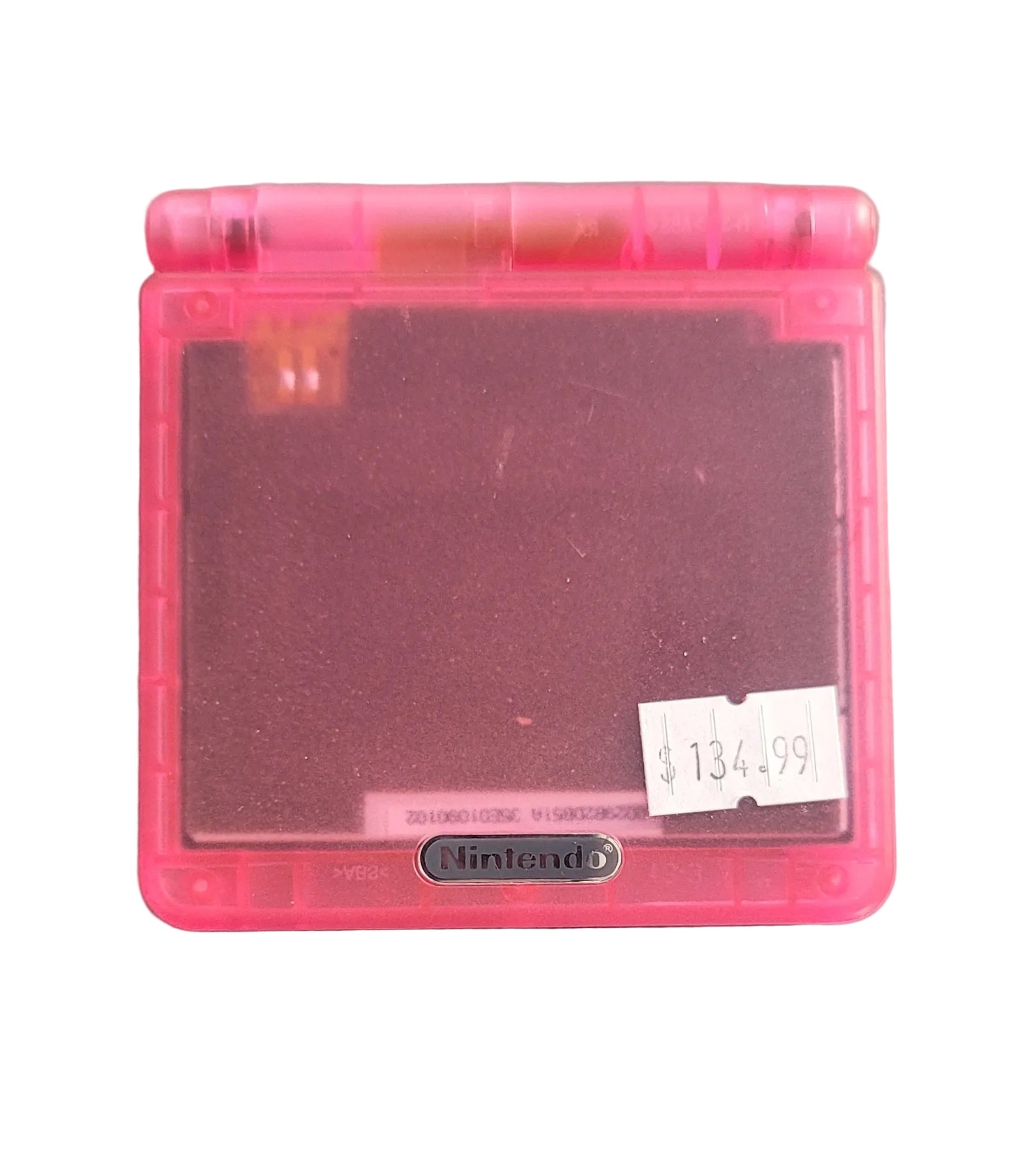 Game Boy Advance SP Crystal Pink