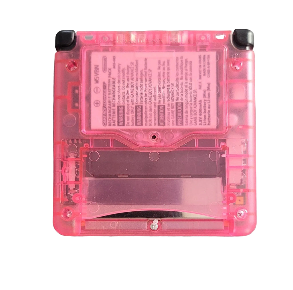 Game Boy Advance SP Crystal Pink