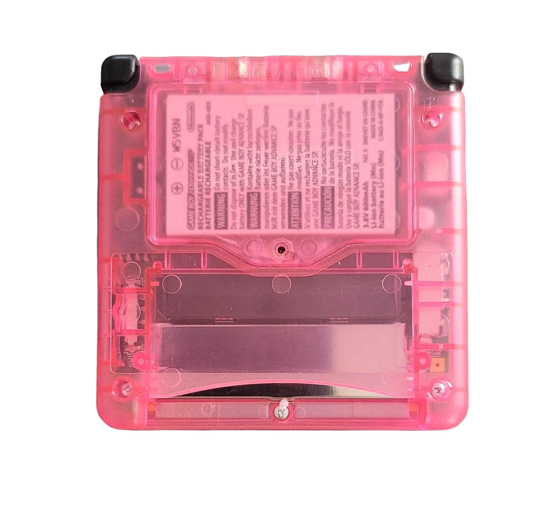 Game Boy Advance SP Crystal Pink