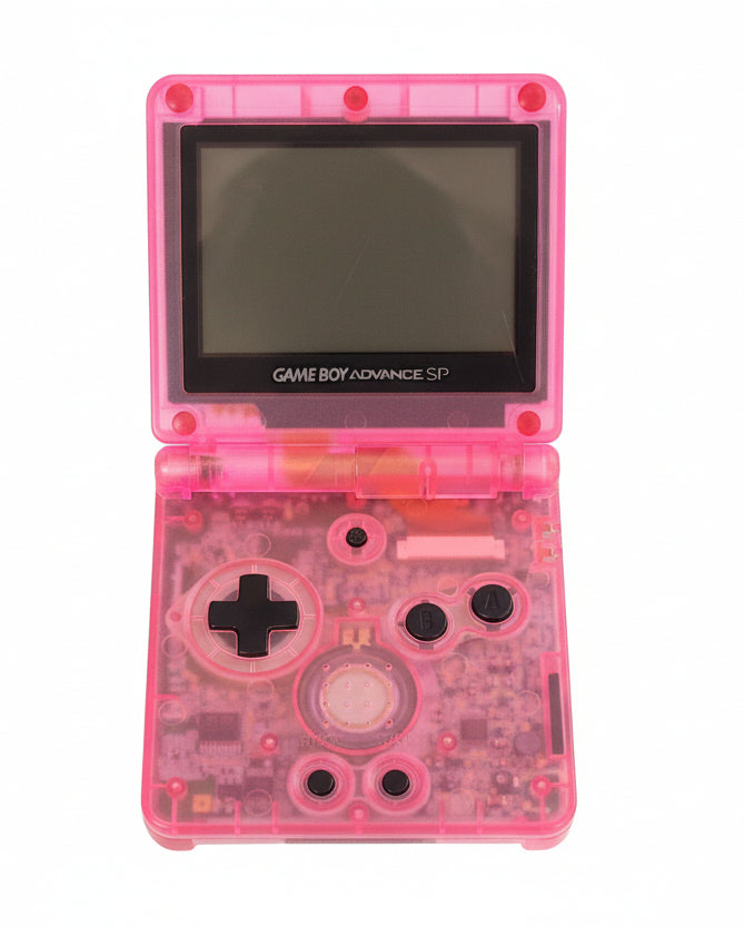 Game Boy Advance SP Crystal Pink