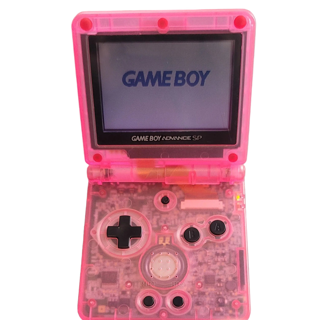 Game Boy Advance SP Crystal Pink
