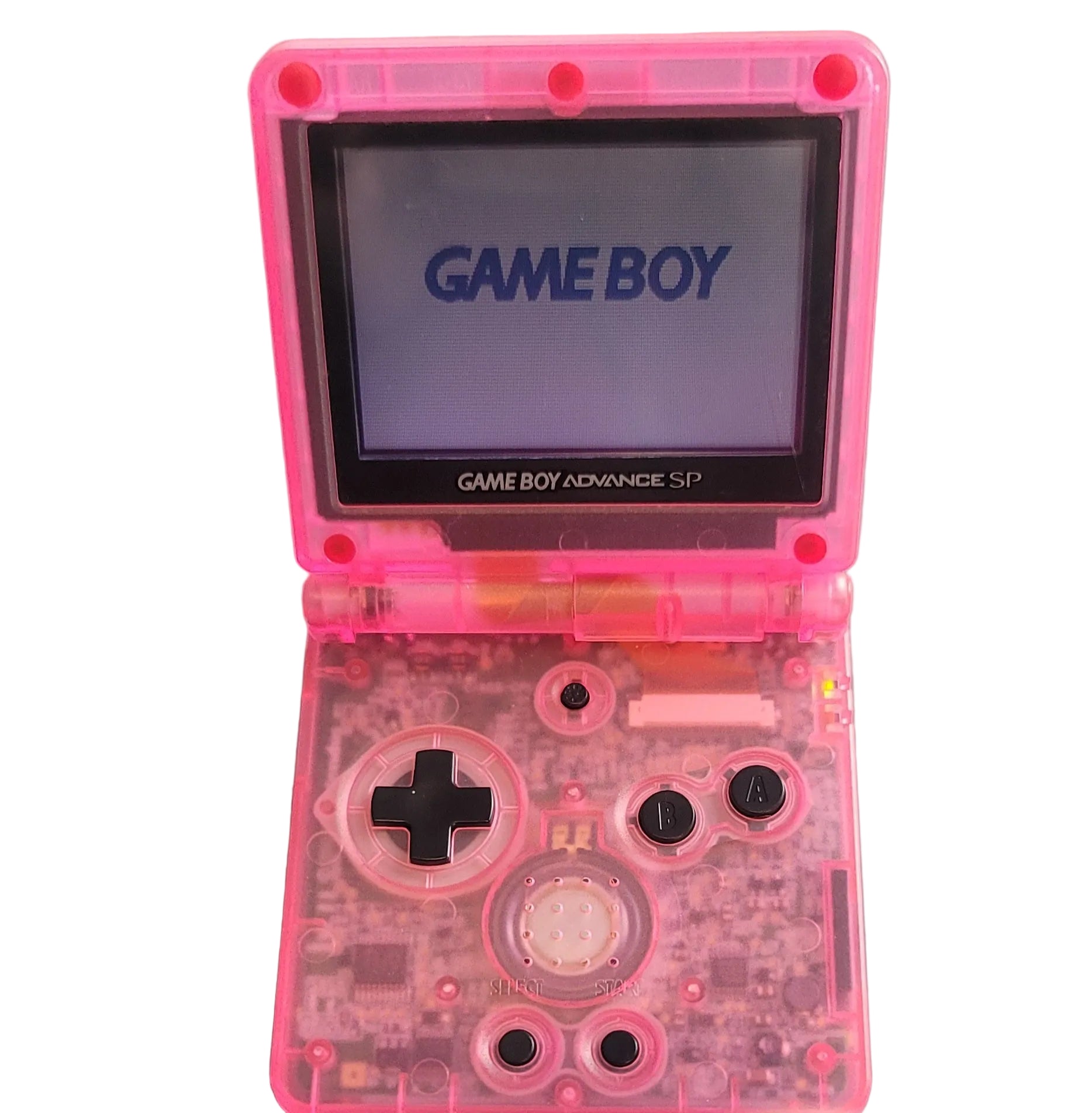 Game Boy Advance SP Crystal Pink