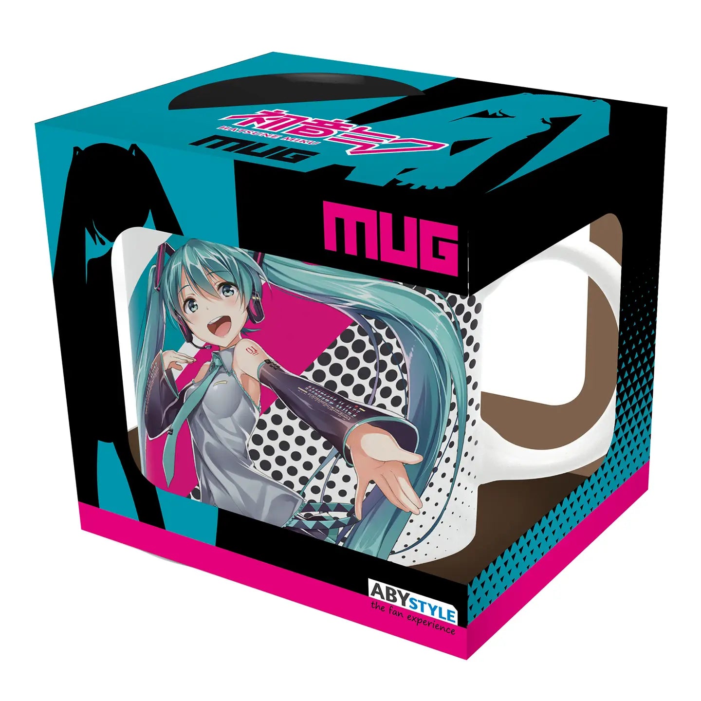 ABYstyle Hatsune Miku Ceramic Coffee Tea Mug 11 Fl oz