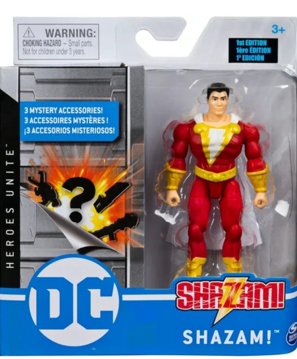 DC Comics, 4-Inch SHAZAM! Action Figure