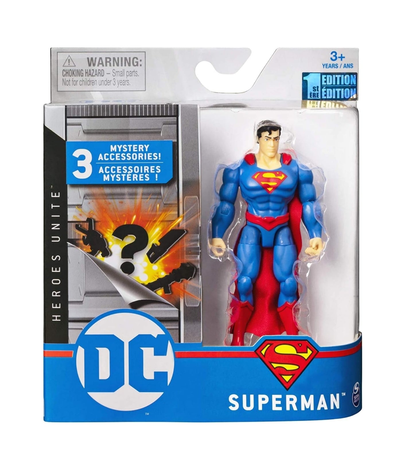 DC Heroes Unite 4 Inch Action Figure Superman