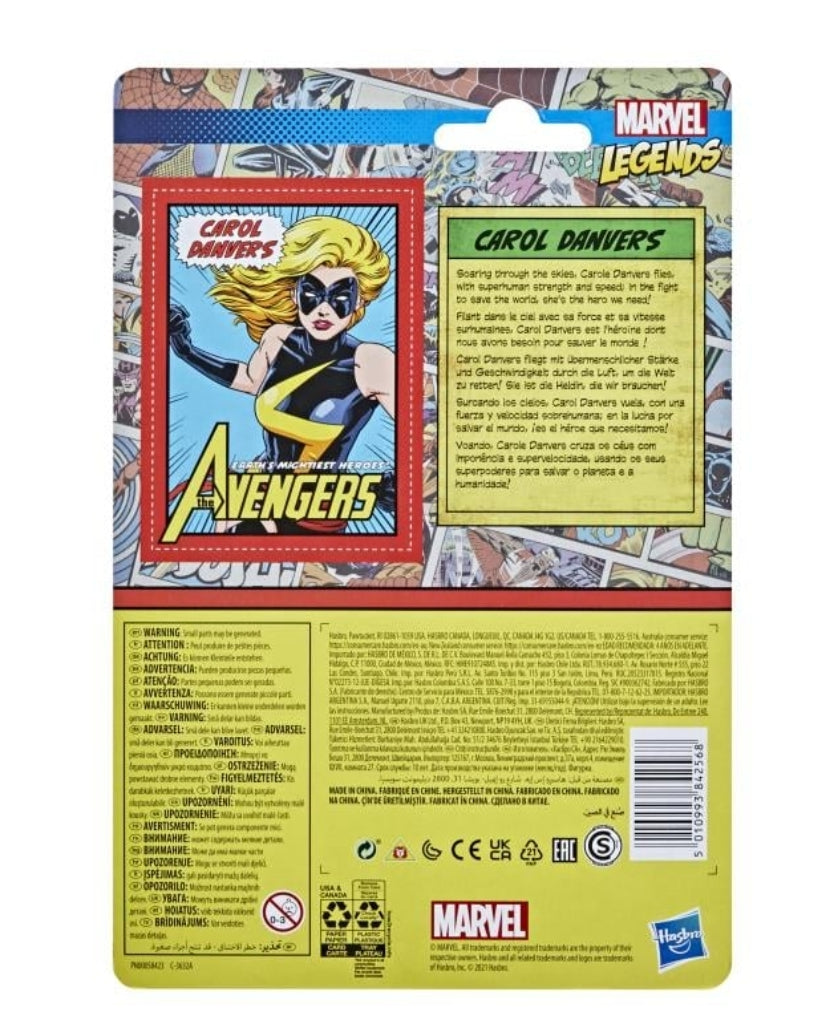 Marvel Legends Retro Collection Carol Danvers