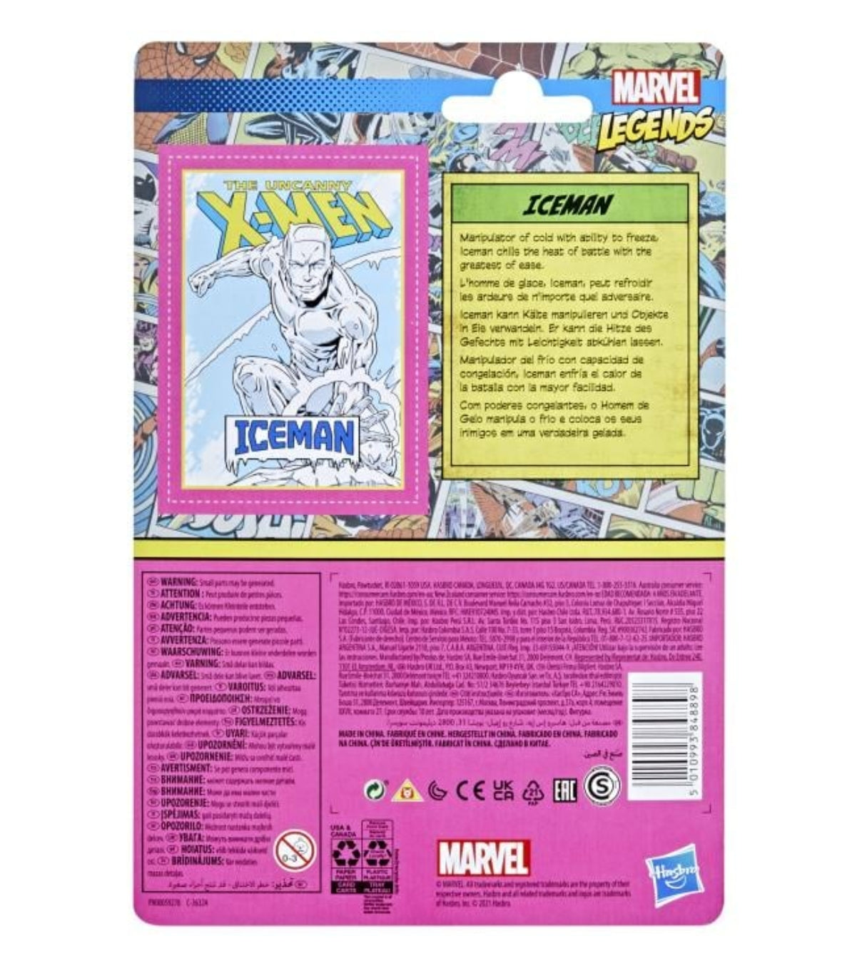 Marvel Legends Retro Collection Iceman