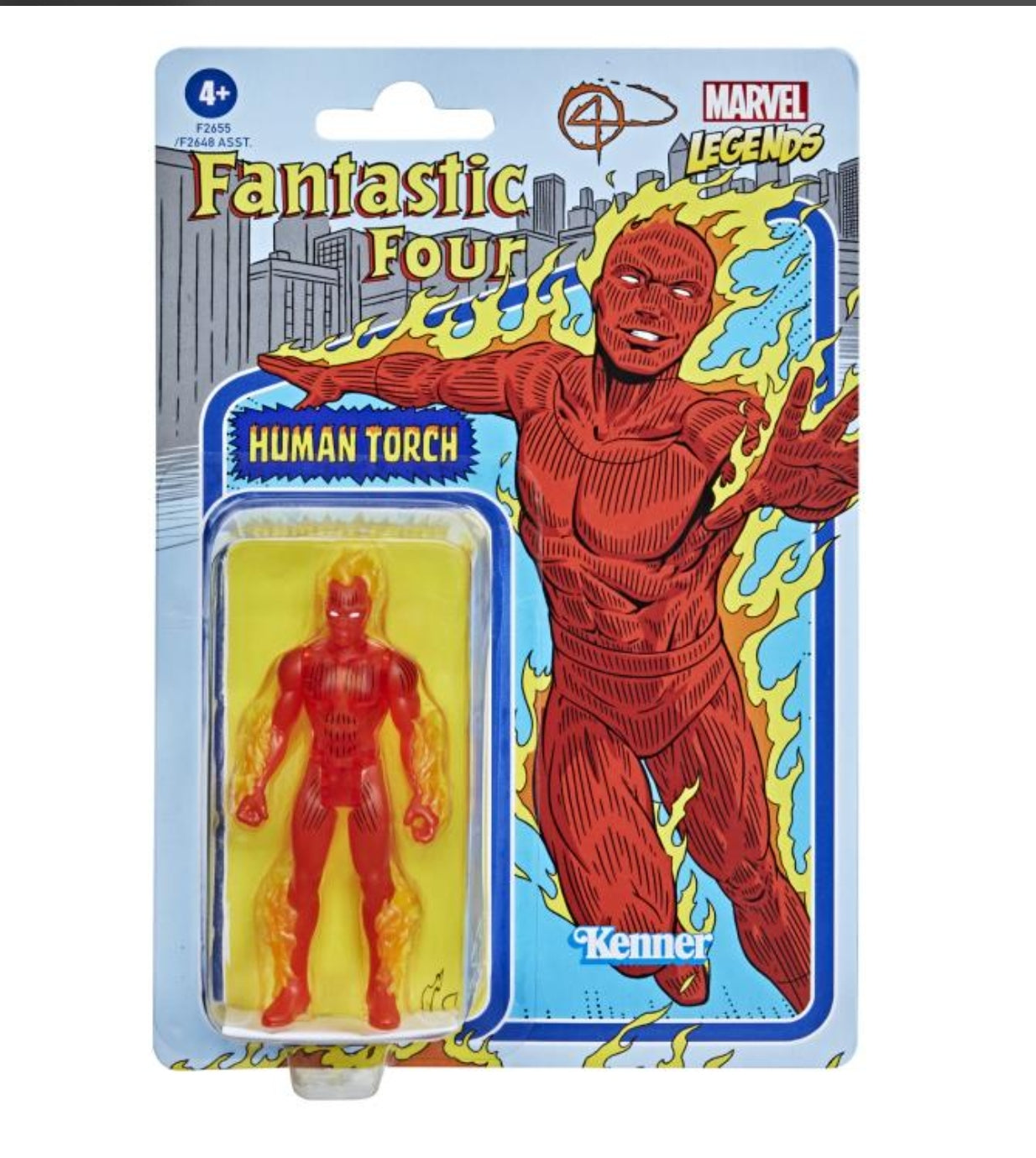 Marvel Legends Retro Collection Human Torch