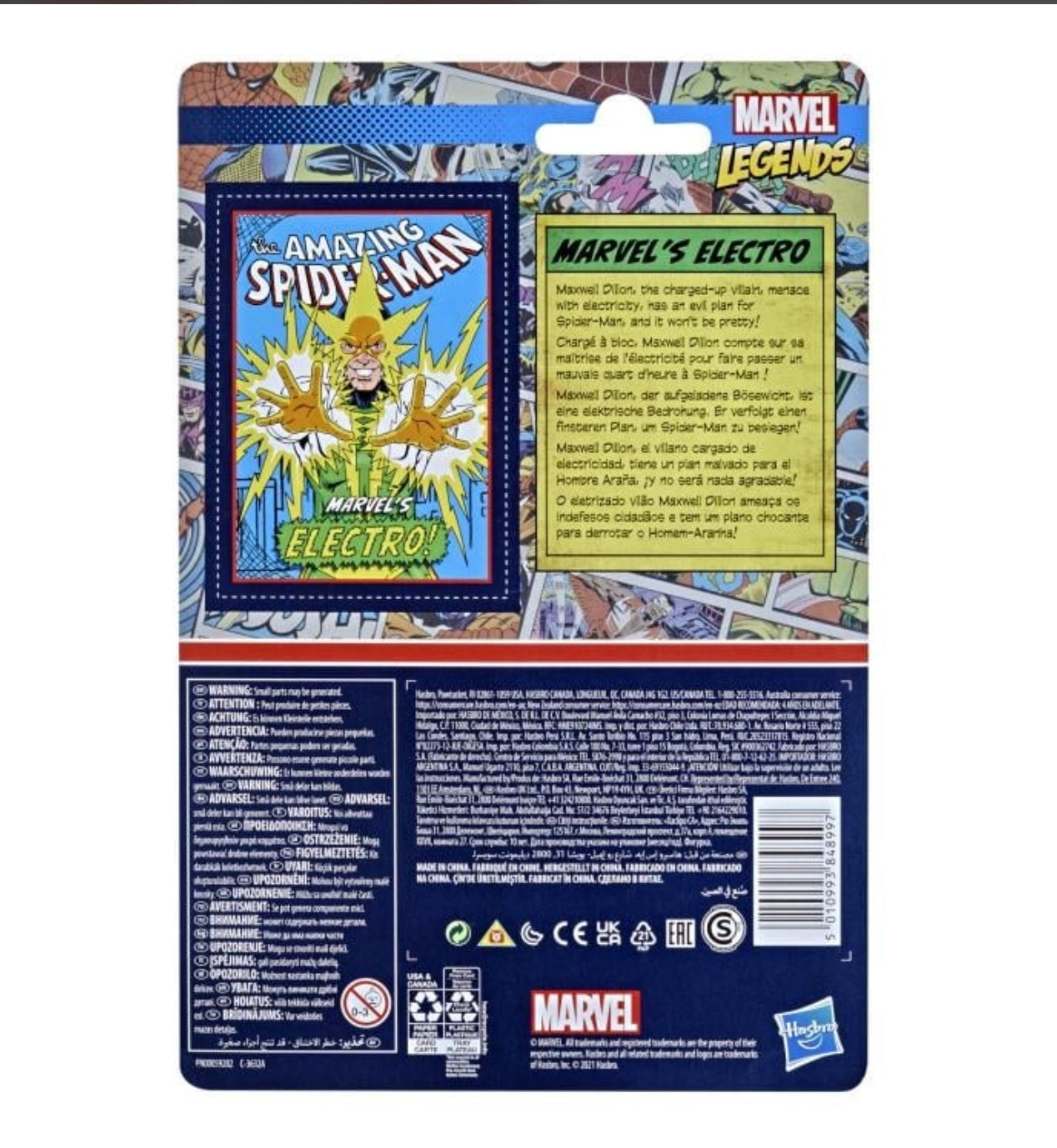 Marvel Legends Retro Collection Electro