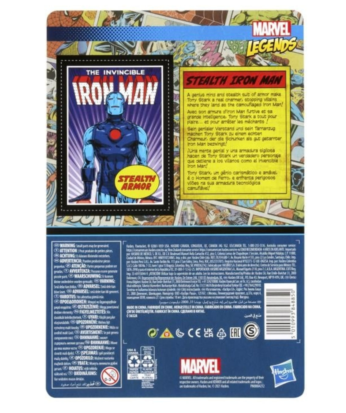 Marvel Legends Retro Collection iron Man