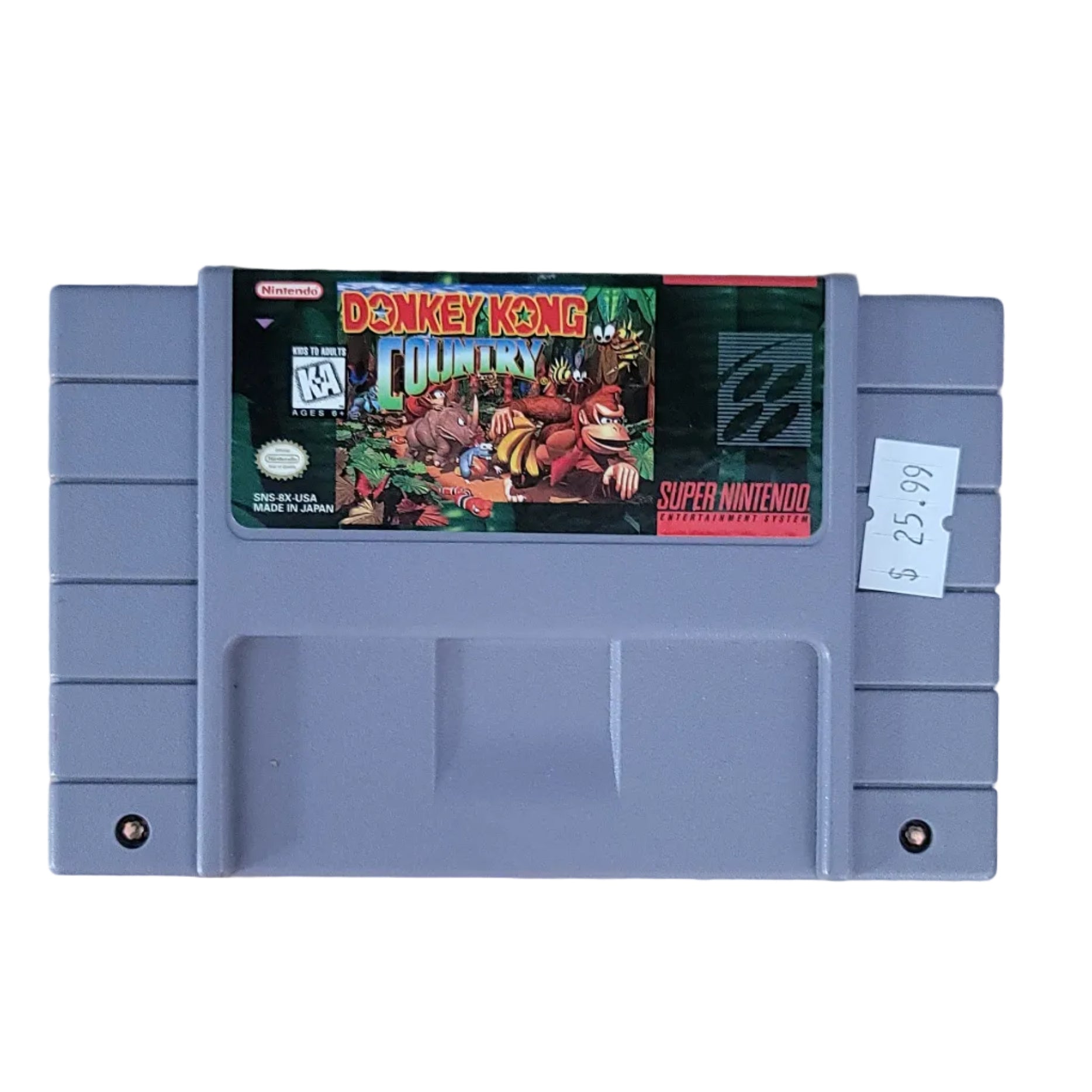 Donkey Kong Country SNES