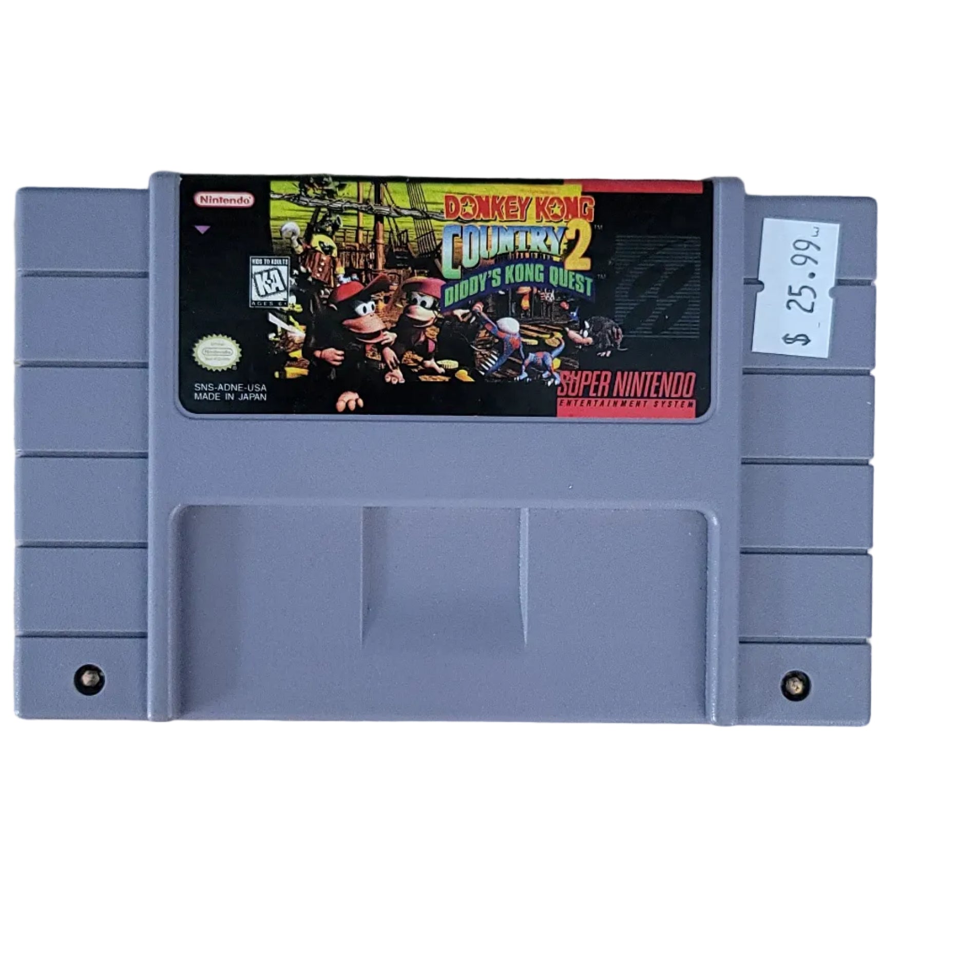 Donkey Kong Country 2 Diddy's Kong Quest SNES
