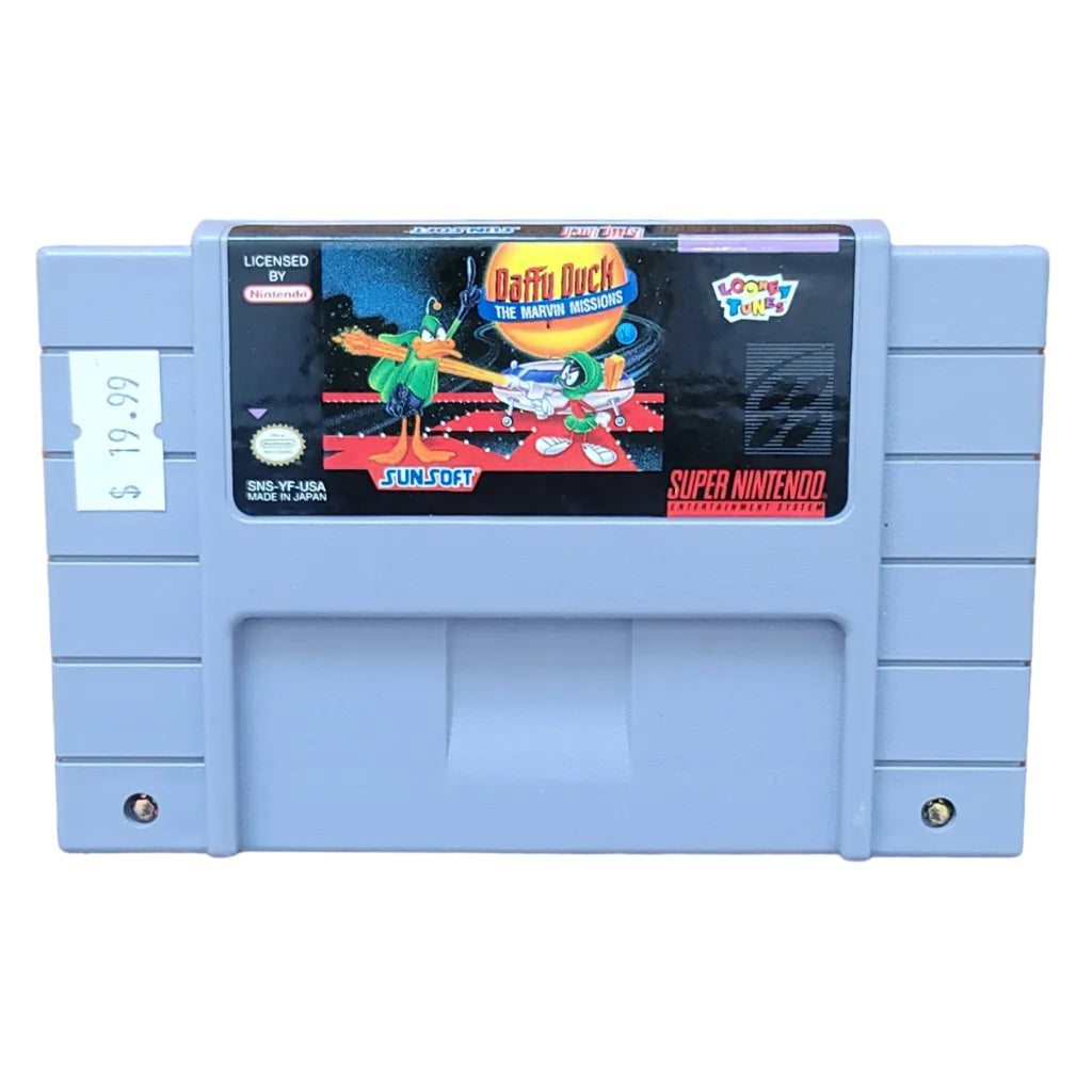 Daffy Duck the Marvin Missions SNES